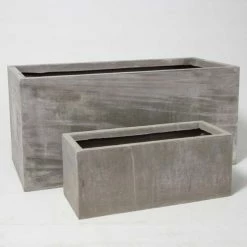 80cm Fibrecotta Large Cement Trough Planter -Cheap PLANTERS Store PP4040L add image 6 83e2
