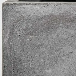 23cm Fibrecotta Small Cement Finish Cube Pot -Cheap PLANTERS Store PP4041S add image 3 18cf