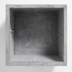 50cm Fibrecotta XL Cement Finish Cube Planter -Cheap PLANTERS Store PP4041XL add image 5 9cfe