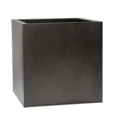 60cm Cube Zinc Silver & Black Textured Dipped Galvanised Planter 7 60cm Cube Zinc Silver & Black Textured Dipped Galvanised Planter -Cheap PLANTERS Store PP40763 feed image bd51