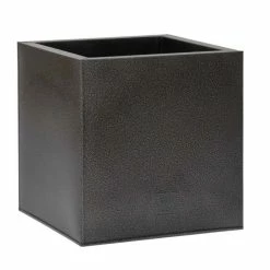 40cm Cube Zinc Silver & Black Textured Dipped Galvanised Planter 9 40cm Cube Zinc Silver & Black Textured Dipped Galvanised Planter -Cheap PLANTERS Store PP40769 feed image 9e70
