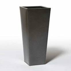 70cm Flared Square Zinc Silver & Black Textured Dipped Galvanised Planter 7 70cm Flared Square Zinc Silver & Black Textured Dipped Galvanised Planter -Cheap PLANTERS Store PP40775 add image 1 75d2