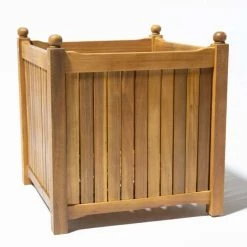 50cm Cube Hardwood Planter 7 50cm Cube Hardwood Planter -Cheap PLANTERS Store PP40782 add image 1 ba7a