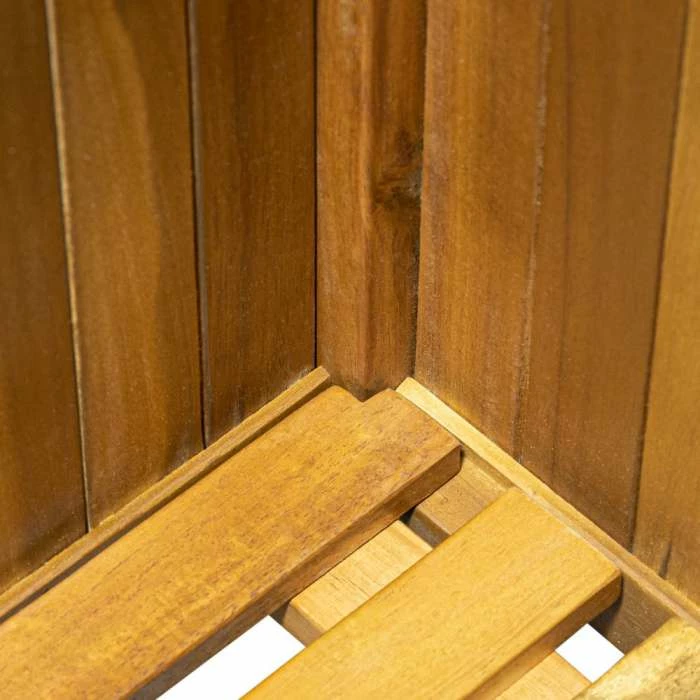 50cm Cube Hardwood Planter 4 50cm Cube Hardwood Planter - Image 4