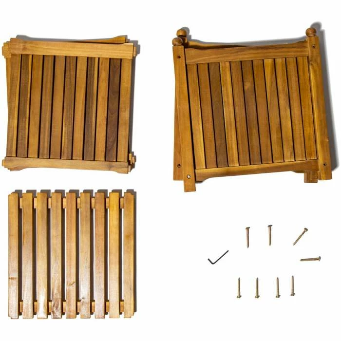 50cm Cube Hardwood Planter 5 50cm Cube Hardwood Planter - Image 5