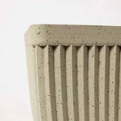 73.5cm Trough White Textured Speckled Planter -Cheap PLANTERS Store PP40814 add image 2 c806