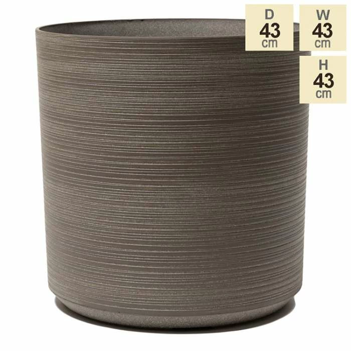 43cm Cylinder Patterned Ginger Root Planter 5 43cm Cylinder Patterned Ginger Root Planter - Image 5