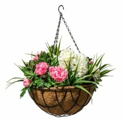 2x 16" Hanging Basket Kit With Miracle-Gro® Enriched Compost -Cheap PLANTERS Store PP40848KIT add image 4 6290