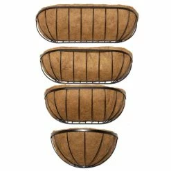 41.6cm Wire Wall Basket with Coco Liner 6 41.6cm Wire Wall Basket with Coco Liner -Cheap PLANTERS Store PP40853 add image 1 cc6b