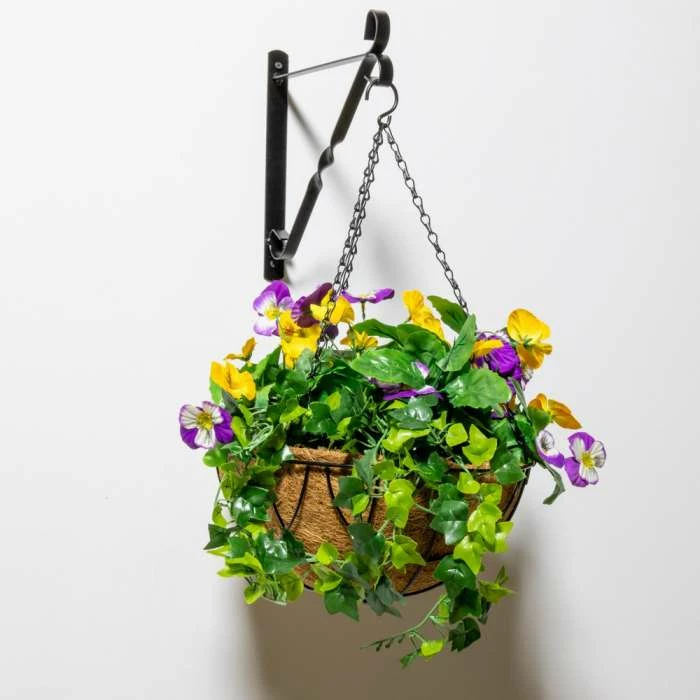 28.5cm Simple Hanging Basket Bracket Hook 2 28.5cm Simple Hanging Basket Bracket Hook - Image 2
