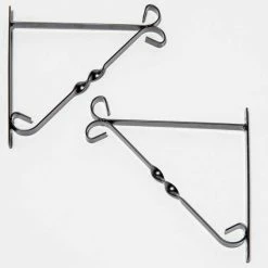 28.5cm Simple Hanging Basket Bracket Hook 12 28.5cm Simple Hanging Basket Bracket Hook -Cheap PLANTERS Store PP40859 add image 5 a07d