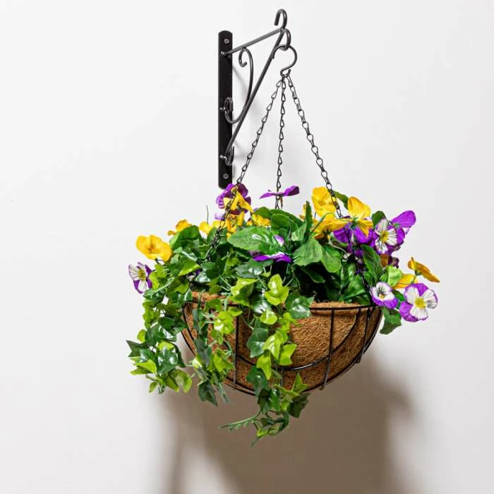 28.5cm Curved Design Hanging Basket Bracket Hook 2 28.5cm Curved Design Hanging Basket Bracket Hook - Image 2