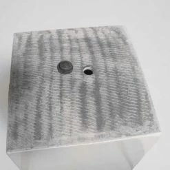 75cm White Gloss Polystone Tall Flared Planter -Cheap PLANTERS Store PP40885 add image 2 87b7