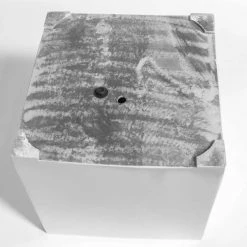 50cm White Gloss Polystone Cube Planter -Cheap PLANTERS Store PP40900 add image 2 ea1b