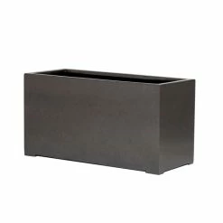 100cm Grey Gloss Polystone Trough Planter 6 100cm Grey Gloss Polystone Trough Planter -Cheap PLANTERS Store PP40967 add image 1 7d6c