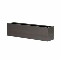 120cm Metallic Grey Polystone Low Trough Planter 6 120cm Metallic Grey Polystone Low Trough Planter -Cheap PLANTERS Store PP40982 add image 1 0cde