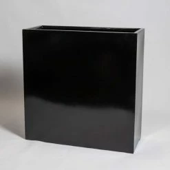 80cm Black Gloss Polystone High Trough Planter -Cheap PLANTERS Store PP40991 add image 1 ab29