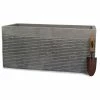 80cm Large Light Grey Fibrecotta Brick Design Trough Planter - By Primrose™