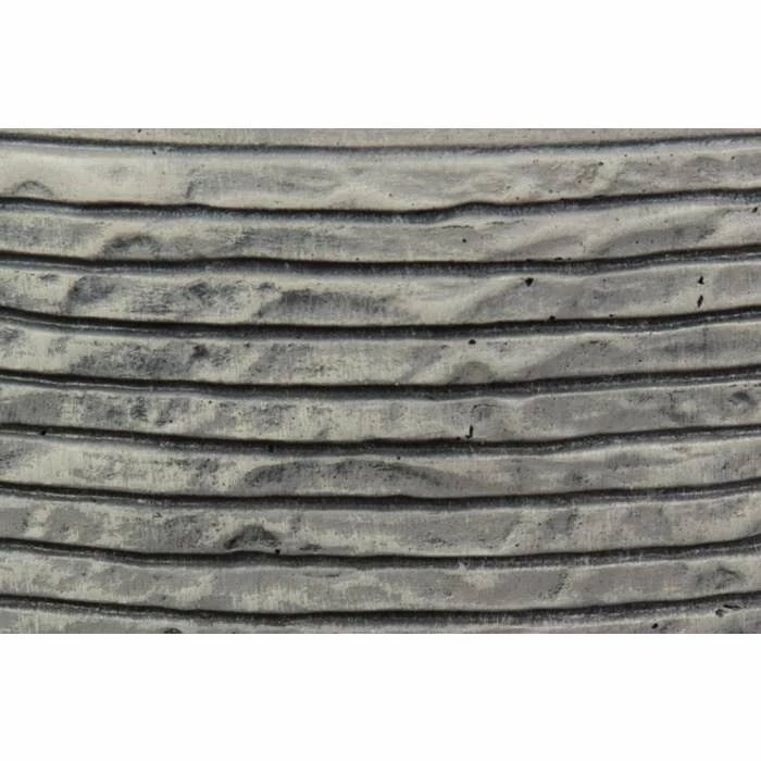 H30cm Medium Light Grey Fibrecotta Brick Design Egg-Shaped Planter - By Primrose 2 H30cm Medium Light Grey Fibrecotta Brick Design Egg-Shaped Planter - By Primrose - Image 2