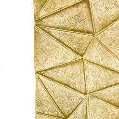 90cm Polystone Embossed Geometric Sandy Brown Trough Planter - By Primrose™ -Cheap PLANTERS Store PP4739 add image 3 dda0