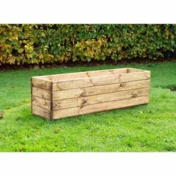Charles Taylor 105cm Large Trough Planter Redwood