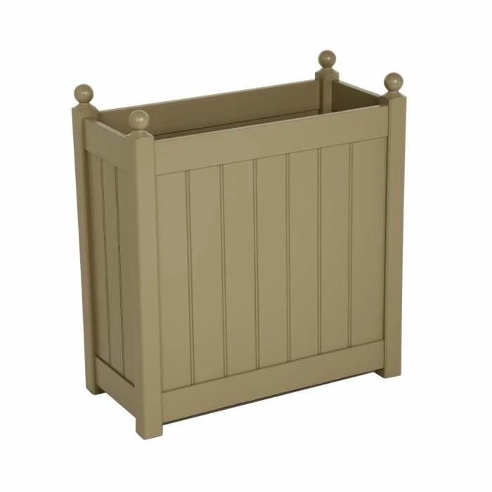 H70cm Tall Trough Planter in Nutmeg 1 H70cm Tall Trough Planter in Nutmeg