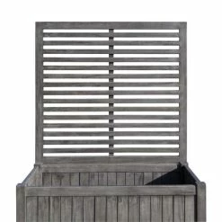 1.2m Trough With Trellis Hardwood Planter by Rowlinson® -Cheap PLANTERS Store PP6084 add image 2 e604