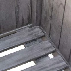 48.5cm Alderley Grey Square Hardwood Planter Planter by Rowlinson® -Cheap PLANTERS Store PP6085 add image 3 89c9