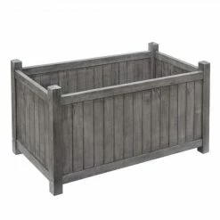 80cm Alderley Grey Rectangular Hardwood Planter by Rowlinson® 8 80cm Alderley Grey Rectangular Hardwood Planter by Rowlinson® -Cheap PLANTERS Store PP6086 add image 1 871d