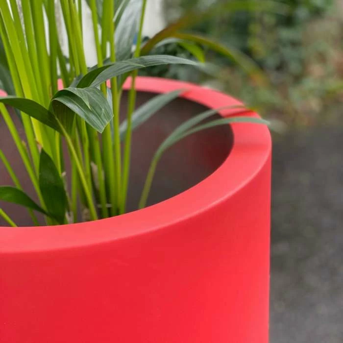 H80cm Fibreglass Bullet Planter in Matt Finish 2 H80cm Fibreglass Bullet Planter in Matt Finish - Image 2