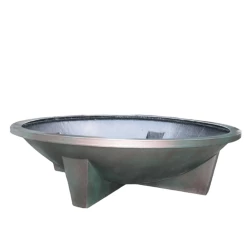 H50cm Fibreglass XL Cauldron Planter in Matt Finish