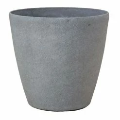 H57cm Volcanic Grey Cone Planter - By Primroseâ„¢