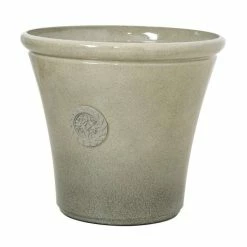 H49cm River Mist Round Tuscan Planter - By Primroseâ„¢