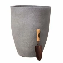 H52cm Volcanic Grey Planter - By Primrose™