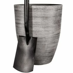 53cm Grey Cortina Stone Cone Planter - By Primrose™ 8 53cm Grey Cortina Stone Cone Planter - By Primrose™ -Cheap PLANTERS Store PP7851 add image 2 74d7