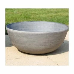 55cm Cortina Stone Bowl Planter - By Primrose™