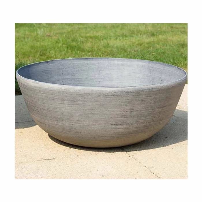 55cm Cortina Stone Bowl Planter - By Primrose™ 5 55cm Cortina Stone Bowl Planter - By Primrose™ - Image 5