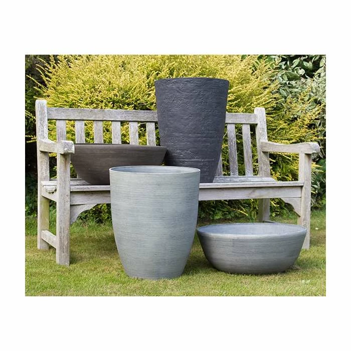 55cm Cortina Stone Bowl Planter - By Primrose™ 3 55cm Cortina Stone Bowl Planter - By Primrose™ - Image 3