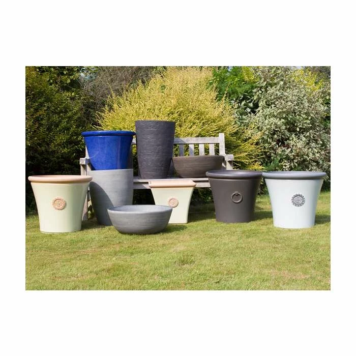 55cm Cortina Stone Bowl Planter - By Primrose™ 4 55cm Cortina Stone Bowl Planter - By Primrose™ - Image 4