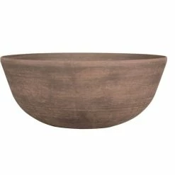 H23cm Cortina Wood Effect Bowl Planter - By Primrose™ -Cheap PLANTERS Store PP7857 add image 2 cb86