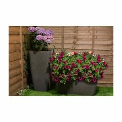 75cm Stone Effect Trough in Baltic Grey - By Primrose™ -Cheap PLANTERS Store PP7860 add image 3 304b