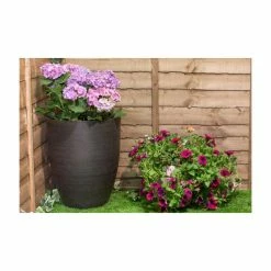 53cm Black Cortina Stone Cone Planter - By Primrose™ 6 53cm Black Cortina Stone Cone Planter - By Primrose™ -Cheap PLANTERS Store PP7865 add image 2 047e
