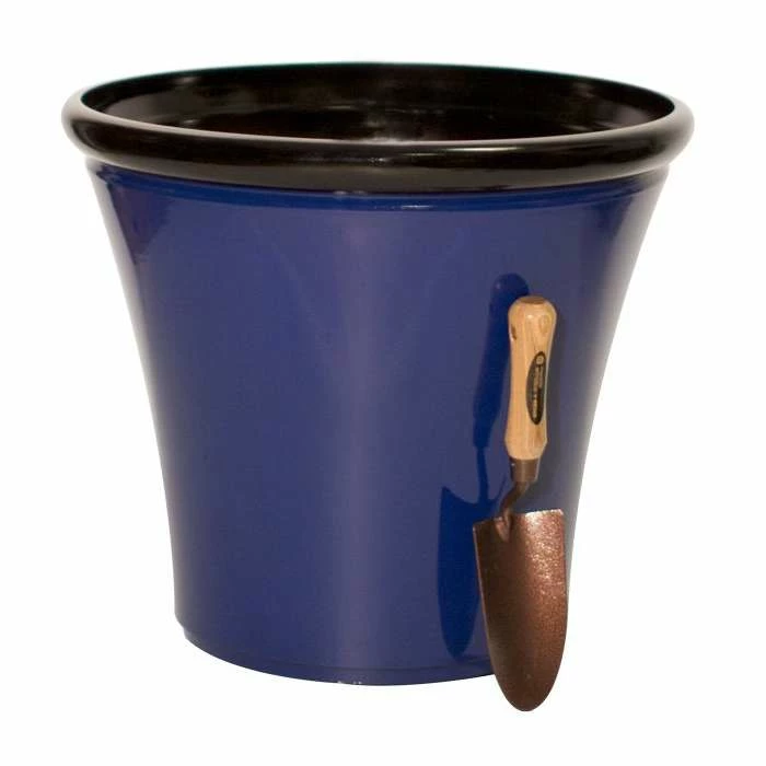 50cm Royal Blue Glaze Effect Planter - By Primrose™ 2 50cm Royal Blue Glaze Effect Planter - By Primrose™ - Image 2