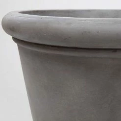 60cm Classic Rim Concrete Round Planter - Large -Cheap PLANTERS Store PP7954 add image 4 f320
