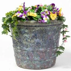 54cm Tavolino Patina Ceramic Flared Planter - Large -Cheap PLANTERS Store PP7978 add image 2 7c53