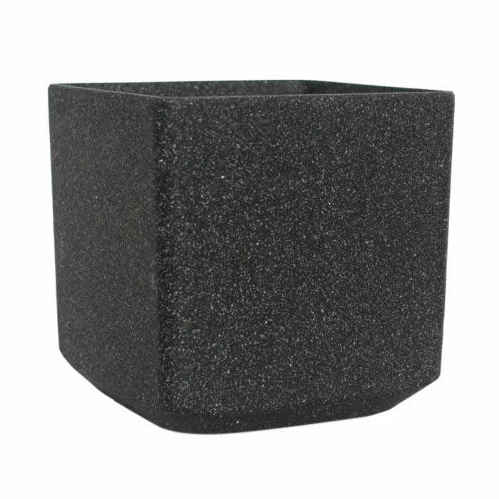 35cm Cube Planter in Black 1 35cm Cube Planter in Black