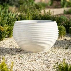54cm Round Planter Pot in Beige 9 54cm Round Planter Pot in Beige -Cheap PLANTERS Store PP82BGEL 2 704e