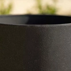35cm Cylinder Planter in Black 12 35cm Cylinder Planter in Black -Cheap PLANTERS Store PP83BLKM 4 7808
