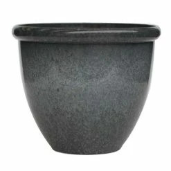 41cm Round Planter in Grey