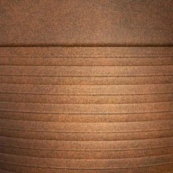 49cm Tall Round Planter in Rust -Cheap PLANTERS Store PP88RSTM PP88RSTL 5 48ea